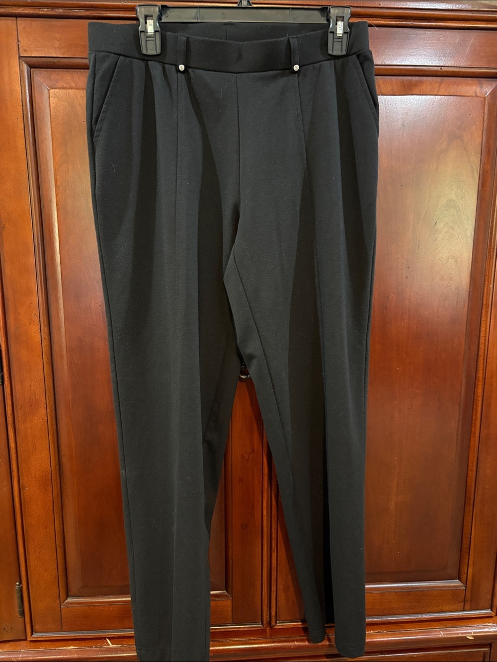 Cathy Daniels Black Skinny Dress Pants